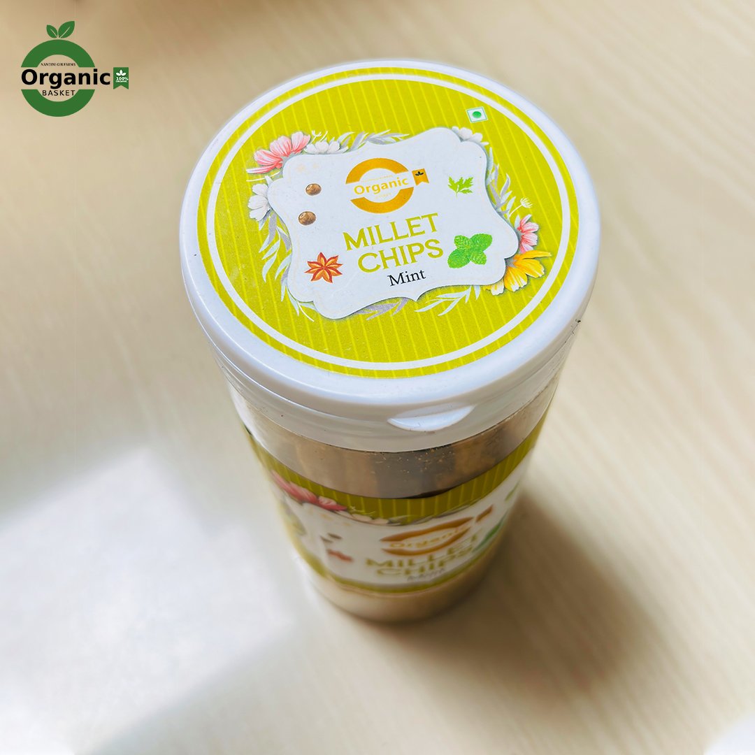 Organic Millet Chips – Mint