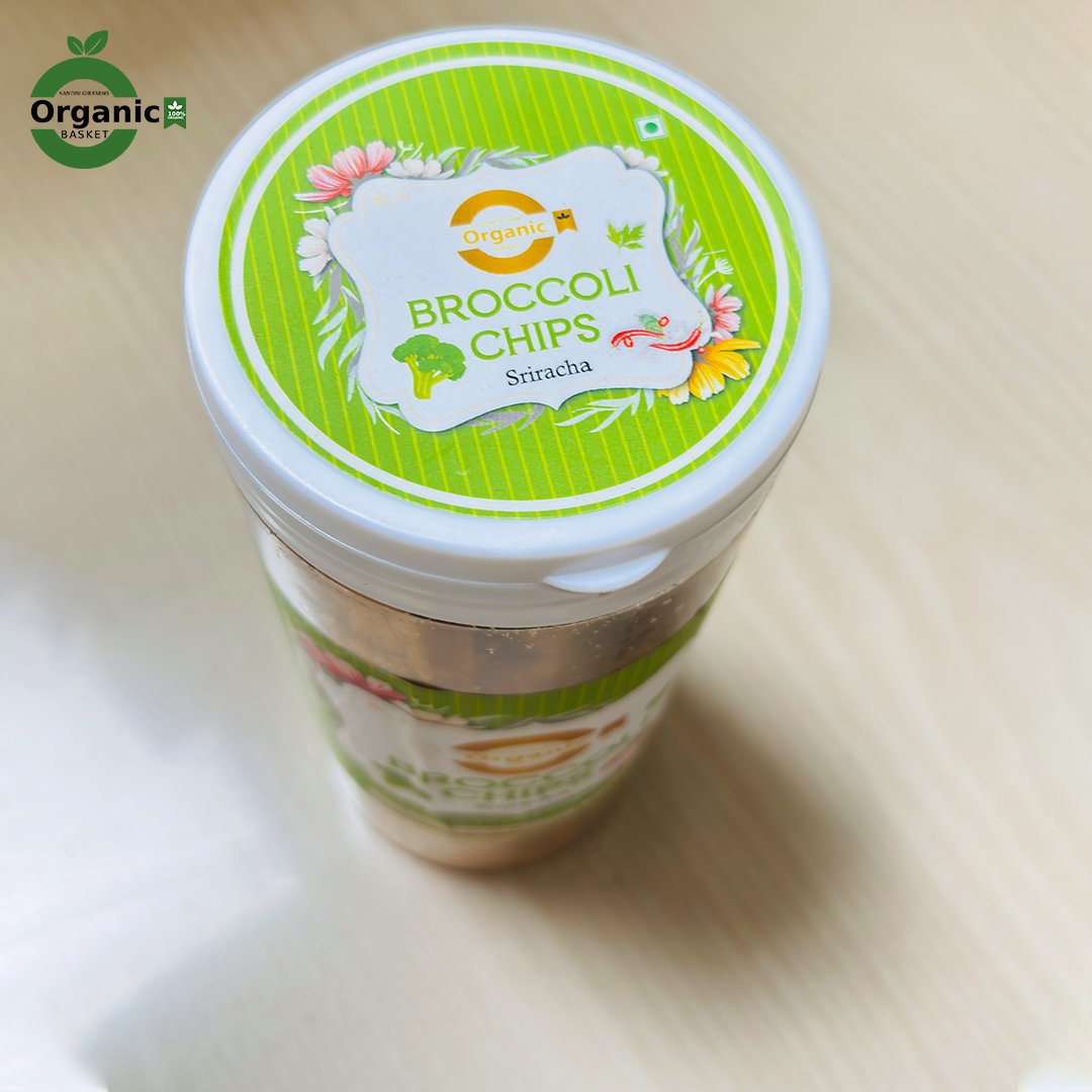Organic Broccoli Chips – Sriracha