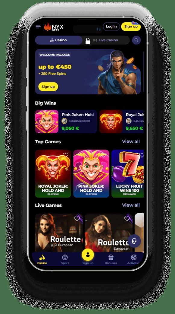Learn about nyxbets casino Learn about nyxbets casino
